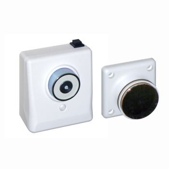 Deedlock, Wall Mounted, Door Hold-Open Electro-Magnet 230V AC - Plastic