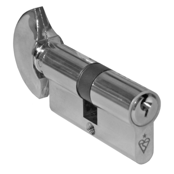 1-Star Security Key & Turn Cylinder